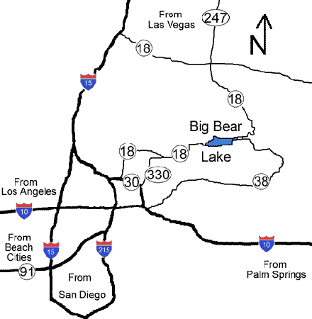Big Bear Map